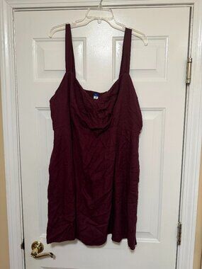 NWT Old Navy Purple A-Line Dress Plus Size
